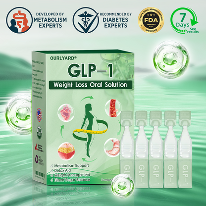 🥝 Official Store |💯 Ourlyard® UsGLP-1 Six-in-One Health Solution Oral Liquid (Just once a day, visible changes in 7 days) ✅ For obesity, cardiovascular health, diabetes, sleep apnea, Gut Health, joint issues, and more