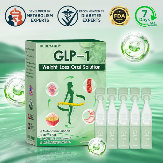 🥝 Official Store |💯 Ourlyard® UsGLP-1 Six-in-One Health Solution Oral Liquid (Just once a day, visible changes in 7 days) ✅ For obesity, cardiovascular health, diabetes, sleep apnea, Gut Health, joint issues, and more