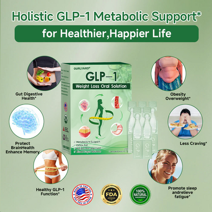 🥝 Official Store |💯 Ourlyard® UsGLP-1 Six-in-One Health Solution Oral Liquid (Just once a day, visible changes in 7 days) ✅ For obesity, cardiovascular health, diabetes, sleep apnea, Gut Health, joint issues, and more